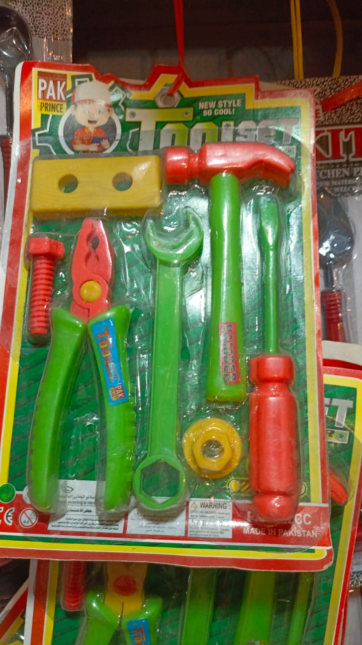 Kids Tool Kit Toy β Plastic Hardware Playset for Children
