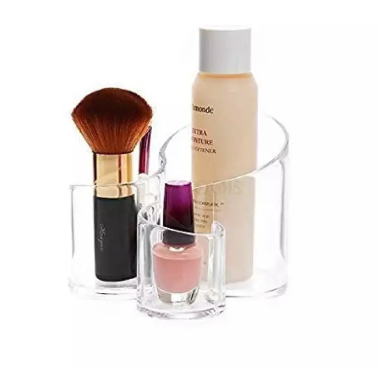 Acrylic Makeup & Lipstick Organizer – Clear Display Stand