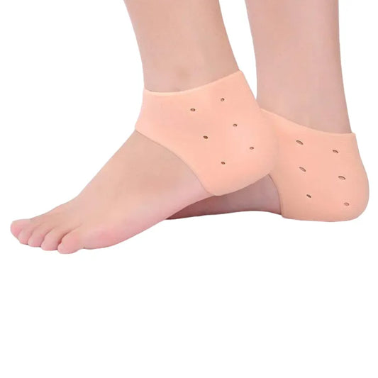 Silicone Heel Pain Relief Set – Anti-Crack Unisex Heel Cushions