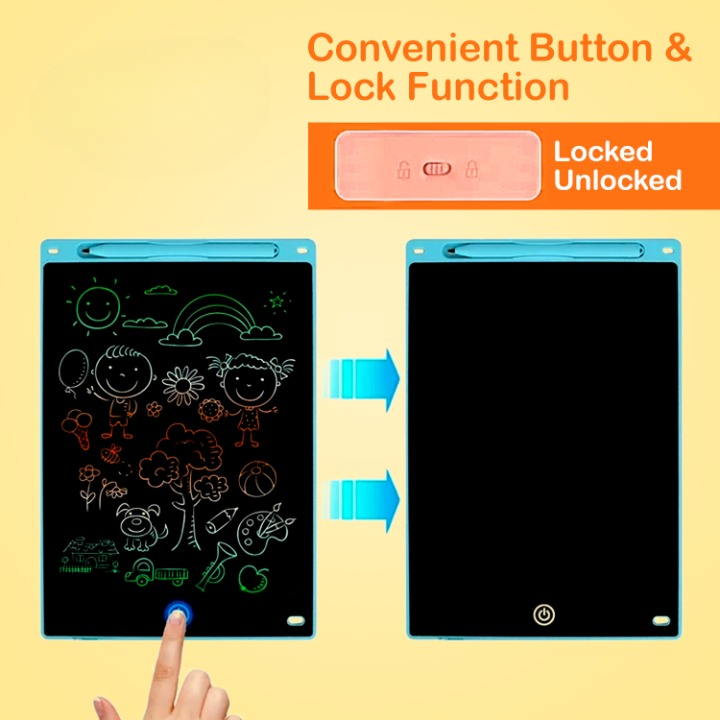 Kids LCD Writing Tablet – 10 Inch Drawing Pad