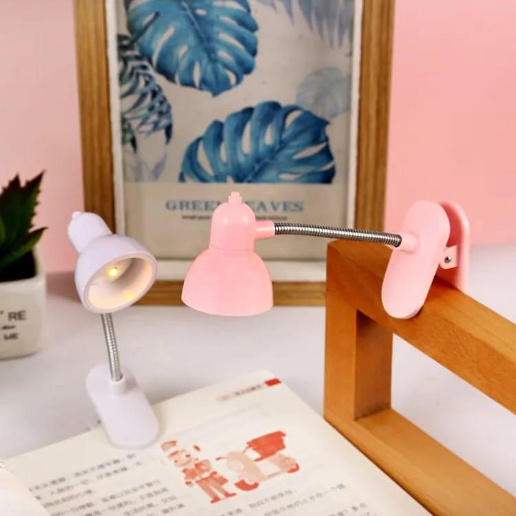 LED Clip-On Reading Lamp – Eye-Care Night Light for Books & Bedside