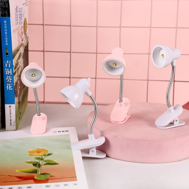 LED Clip-On Reading Lamp – Eye-Care Night Light for Books & Bedside