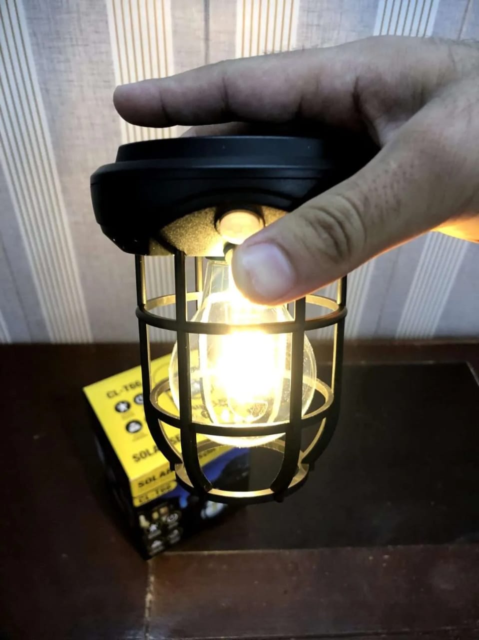 Solar LED Outdoor Wall & Camping Light