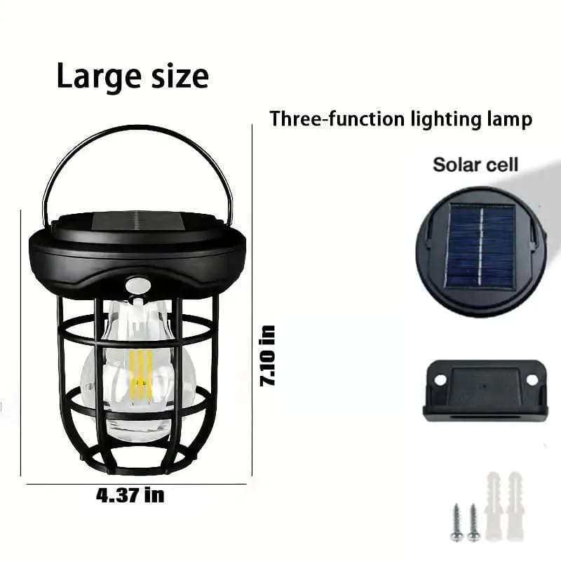 Solar LED Outdoor Wall & Camping Light