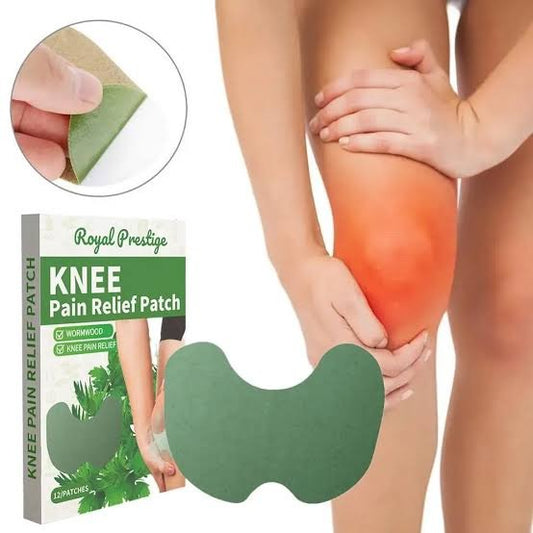 Herbal Knee Pain Relief Patches – 12 Pcs