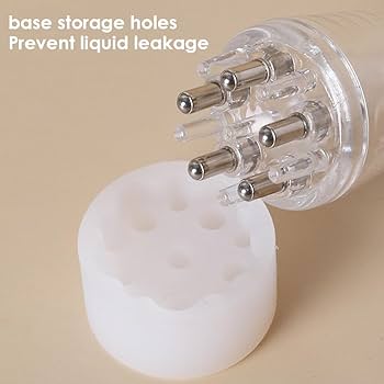 Scalp Hair Oil Applicator Comb – Portable 6ml Bottle for Precise Application