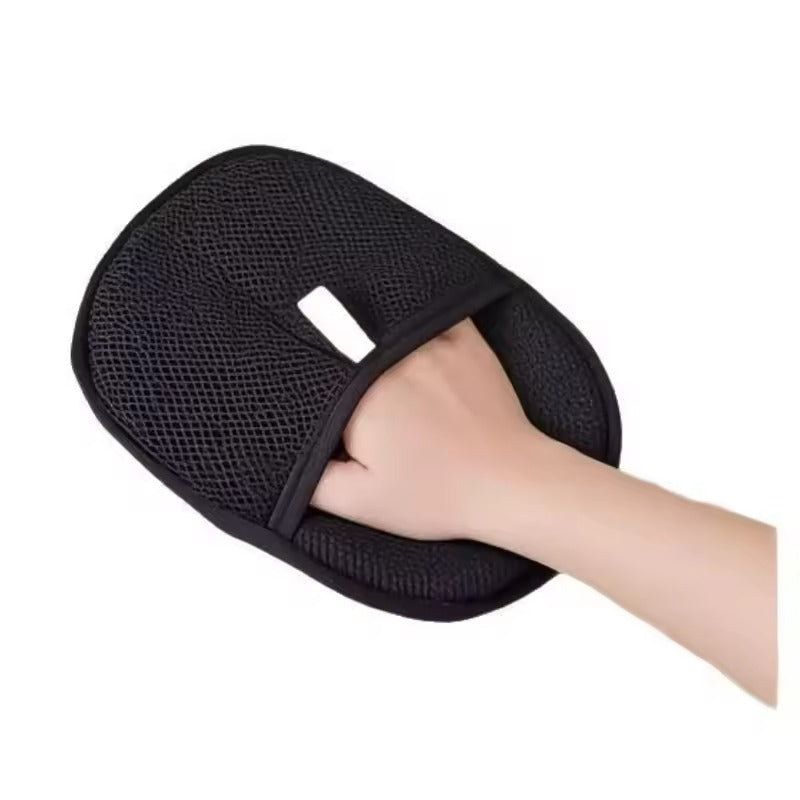 Pet Hair Remover Grooming Gloves – Washable & Portable