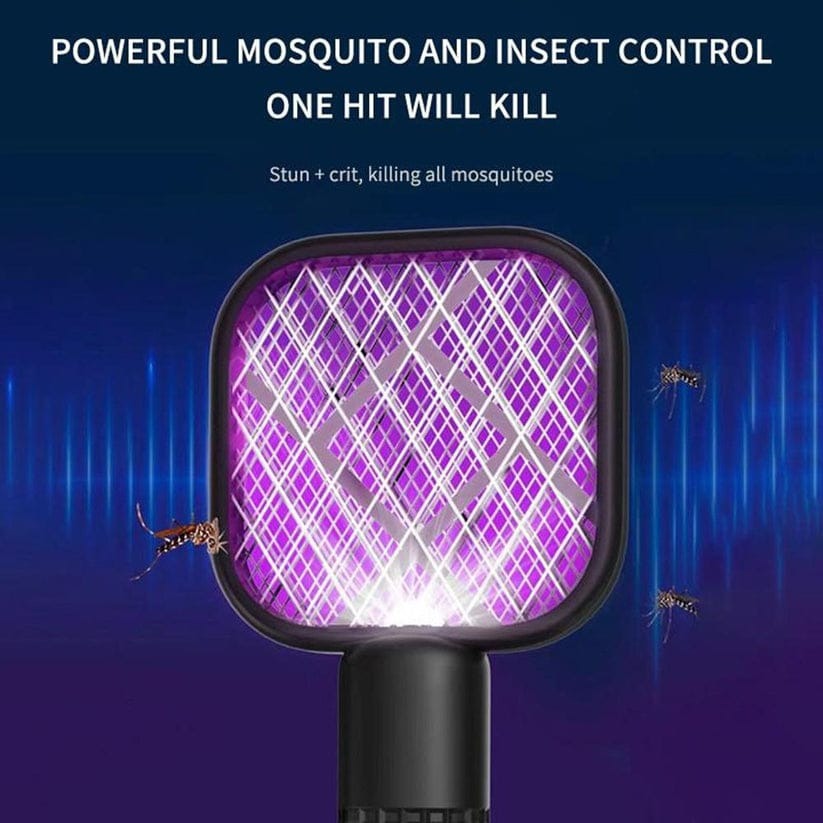 Electric USB Mosquito Killer – 3-in-1 Lamp, Racquet & Night Light