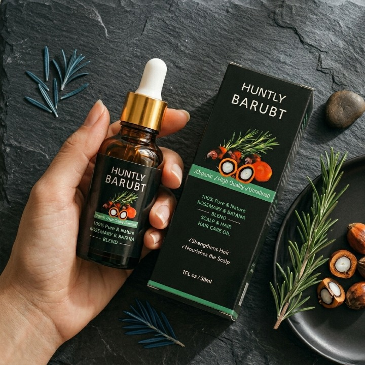 BARUBT Rosemary Batana Oil – Hair Growth, Frizz Control & Scalp Nourishment