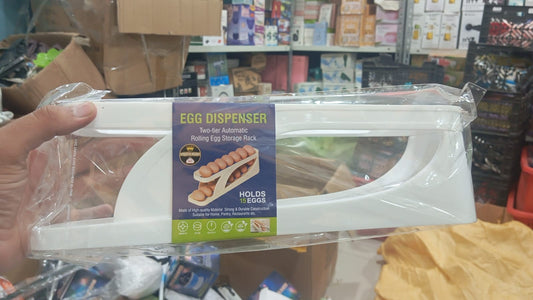15 Egg Rolling Storage Box – Fridge Organizer