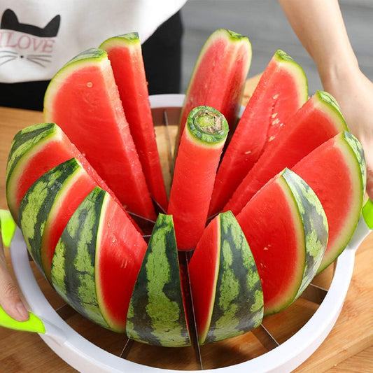 Watermelon Cutter & Fruit Slicer – Stainless Steel Quick Slice Tool